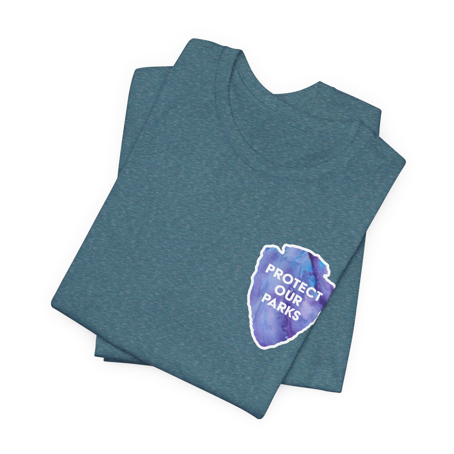 Protect Our Parks T-Shirt – National Parks-Inspired Watercolor Tee - Purple Watercolor| Bella+Canvas
