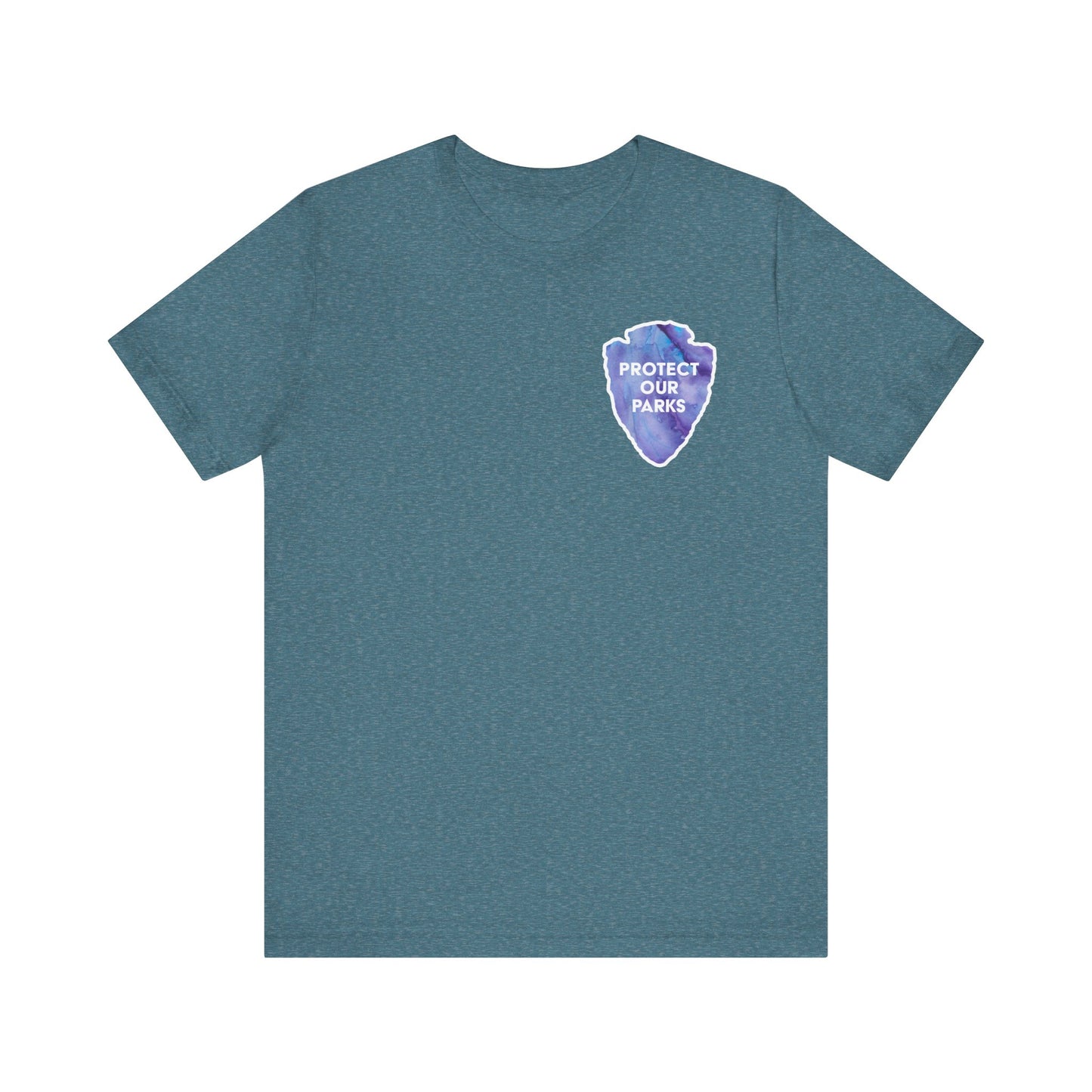 Protect Our Parks T-Shirt – National Parks-Inspired Watercolor Tee - Purple Watercolor| Bella+Canvas