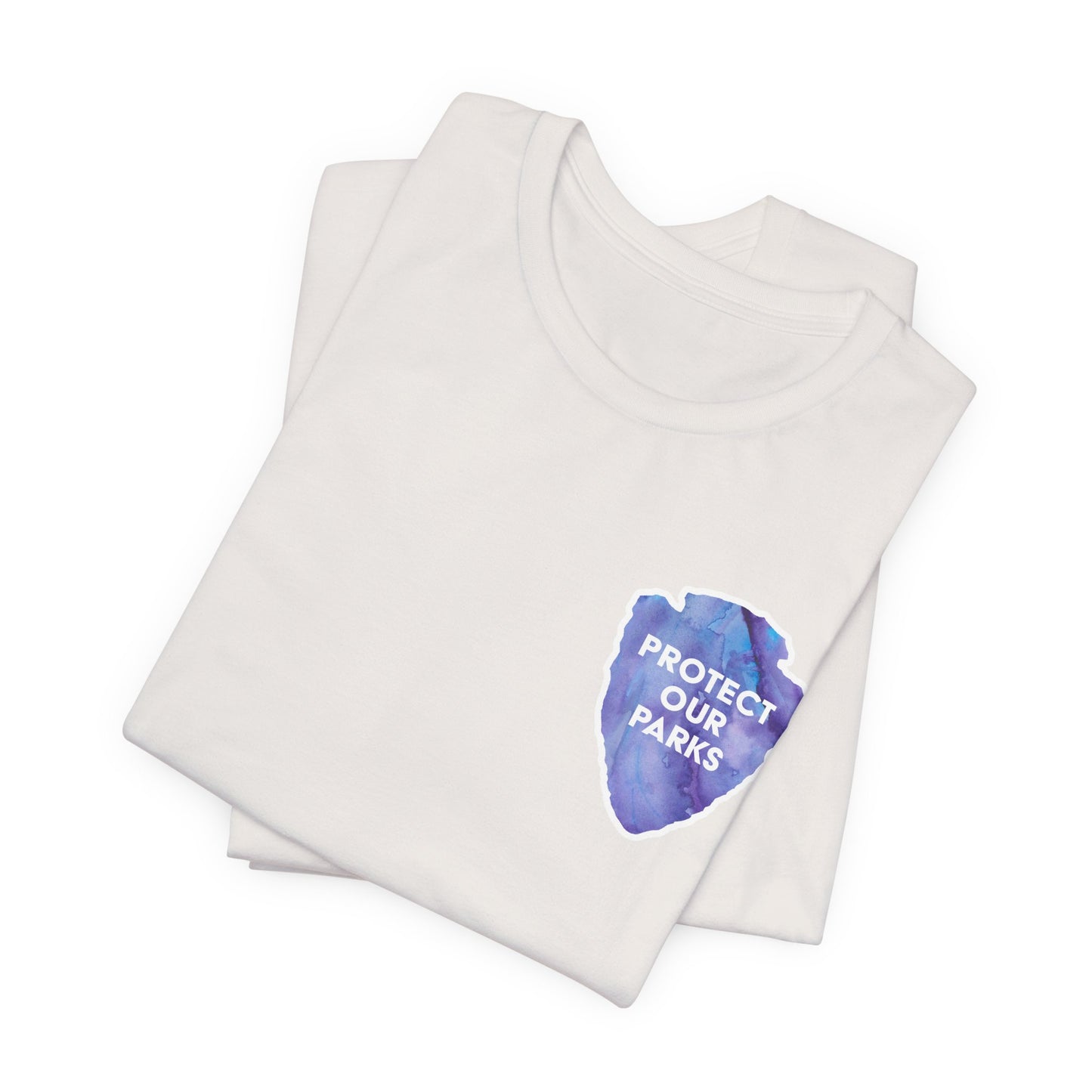 Protect Our Parks T-Shirt – National Parks-Inspired Watercolor Tee - Purple Watercolor| Bella+Canvas