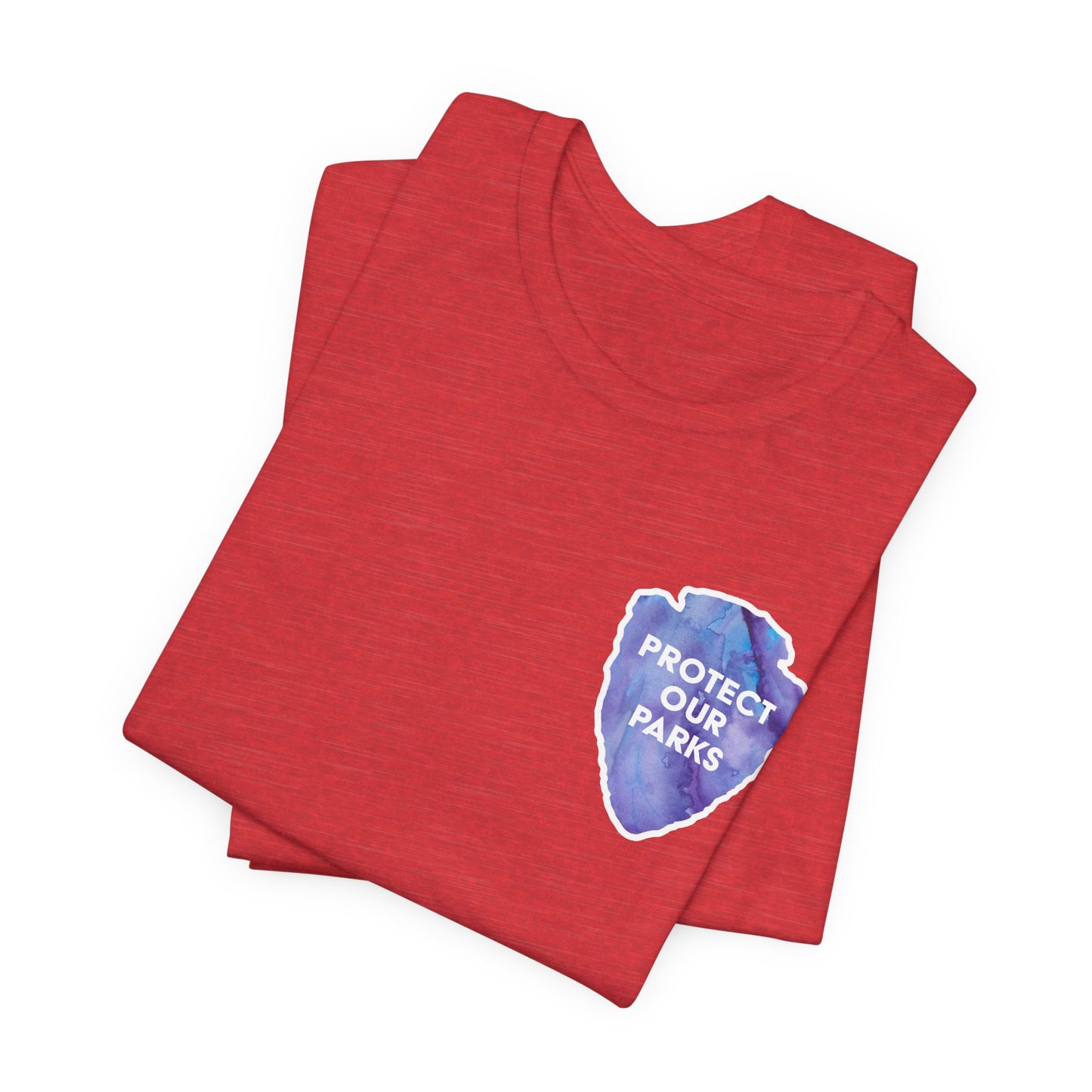 Protect Our Parks T-Shirt – National Parks-Inspired Watercolor Tee - Purple Watercolor| Bella+Canvas