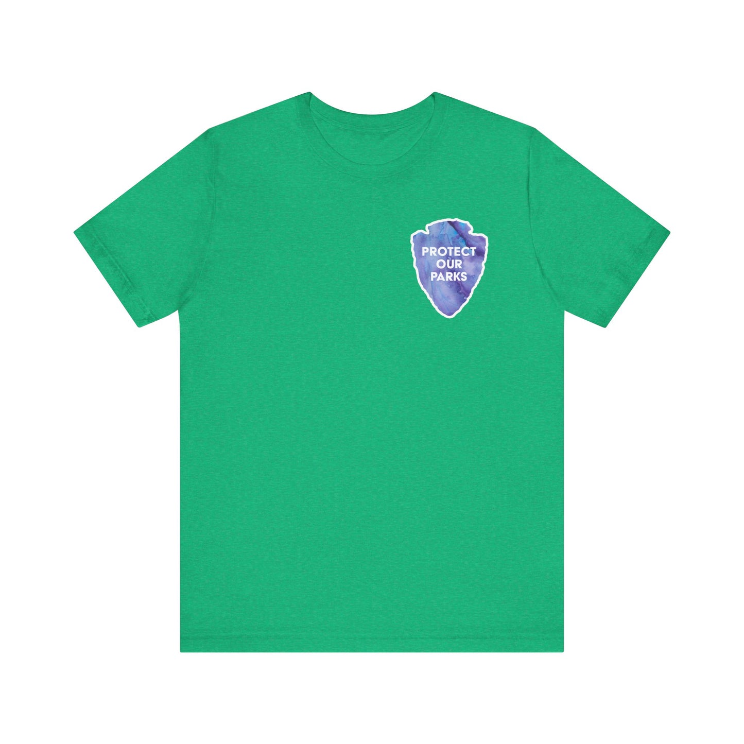 Protect Our Parks T-Shirt – National Parks-Inspired Watercolor Tee - Purple Watercolor| Bella+Canvas