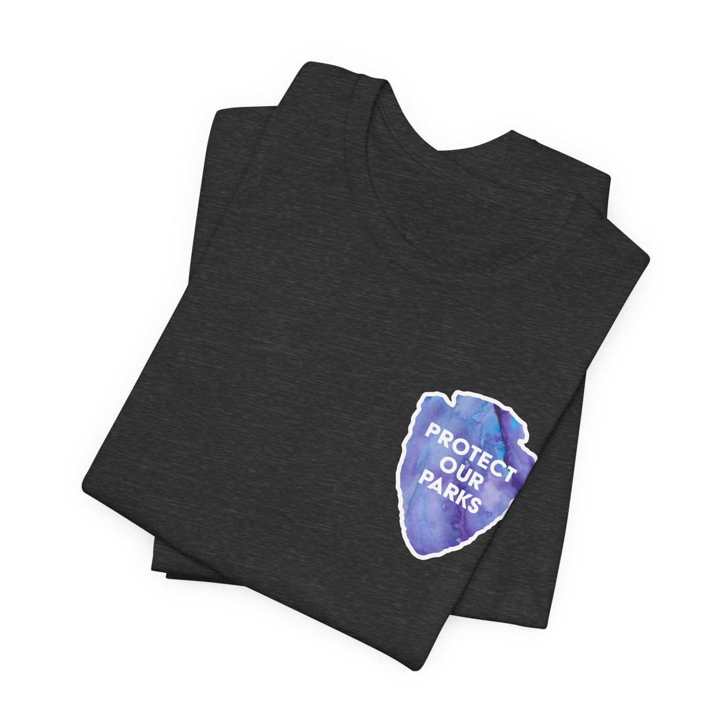 Protect Our Parks T-Shirt – National Parks-Inspired Watercolor Tee - Purple Watercolor| Bella+Canvas
