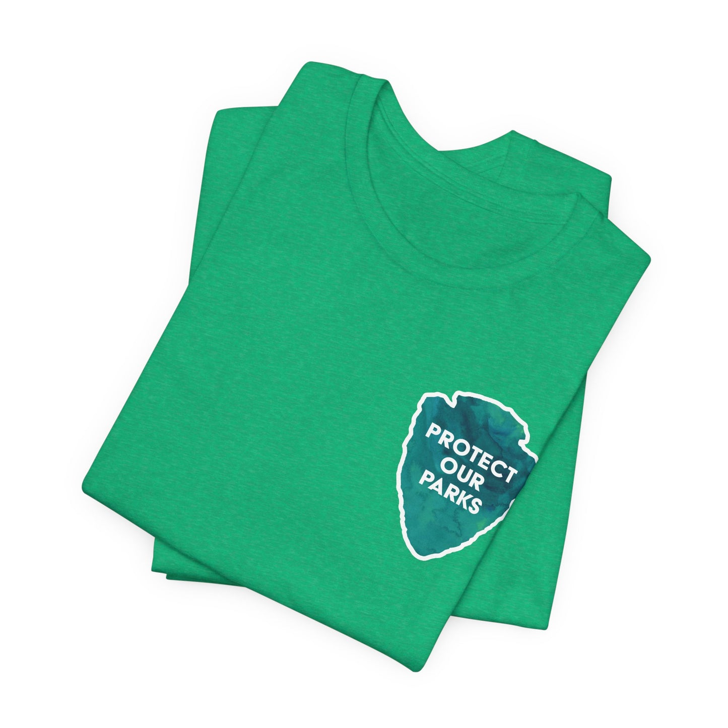 Protect Our Parks T-Shirt – National Parks-Inspired Watercolor Tee - Green Watercolor| Bella+Canvas