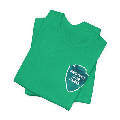 Protect Our Parks T-Shirt – National Parks-Inspired Watercolor Tee - Green Watercolor| Bella+Canvas
