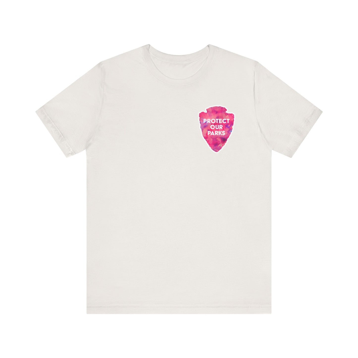 Protect Our Parks T-Shirt – National Parks-Inspired Watercolor Tee - Pink Watercolor| Bella+Canvas