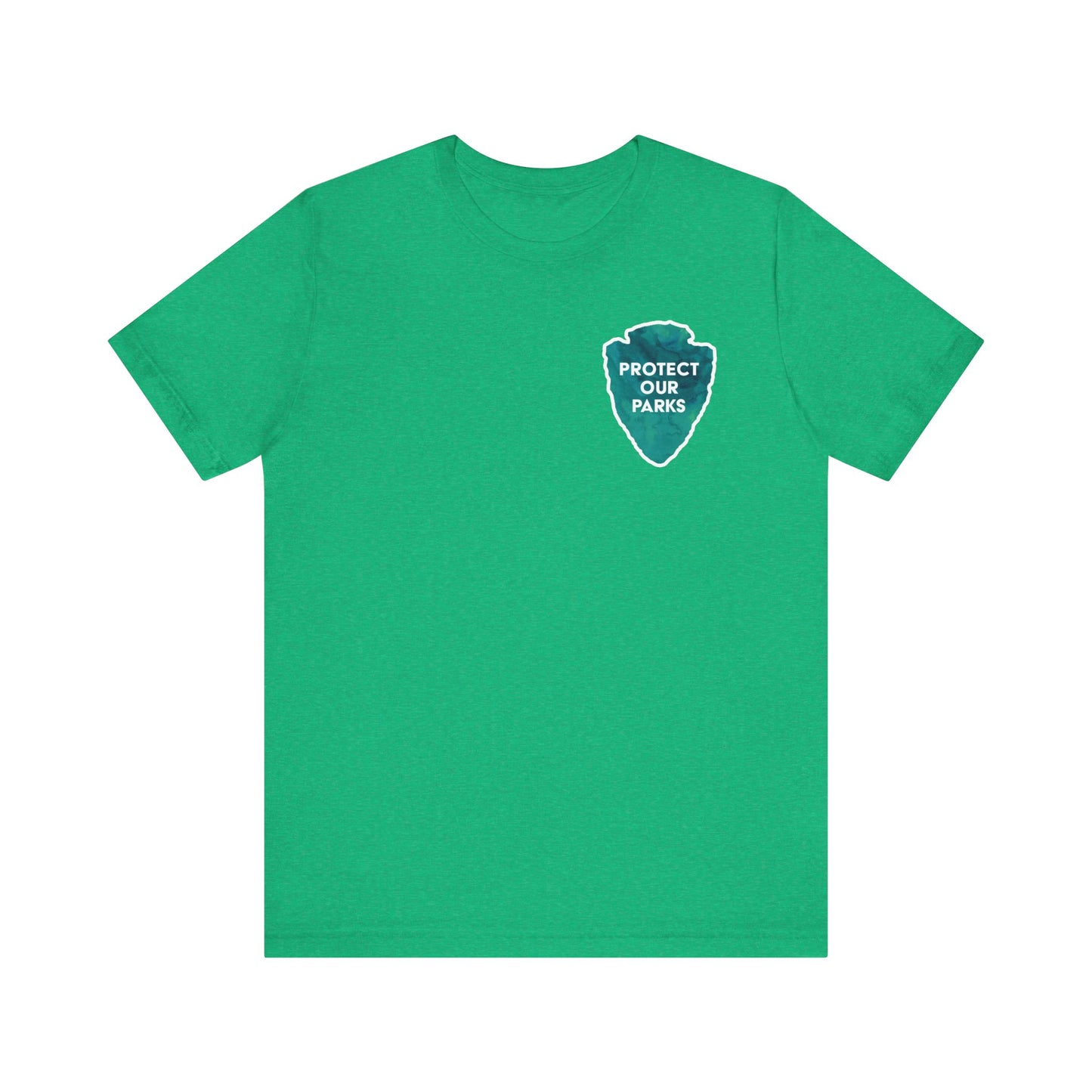 Protect Our Parks T-Shirt – National Parks-Inspired Watercolor Tee - Green Watercolor| Bella+Canvas