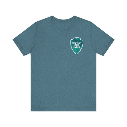 Protect Our Parks T-Shirt – National Parks-Inspired Watercolor Tee - Green Watercolor| Bella+Canvas