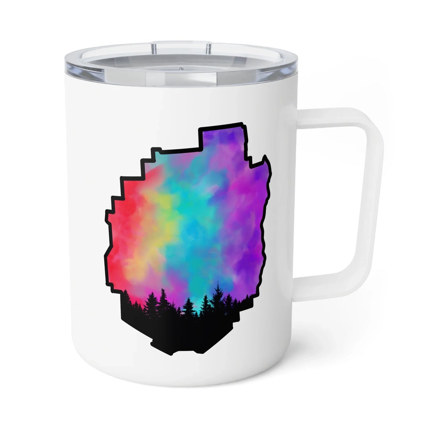 Adirondack Park Coffee Mug, Insulated Coffee Mug, Adirondacks Gift, 11 0z and 15 oz.