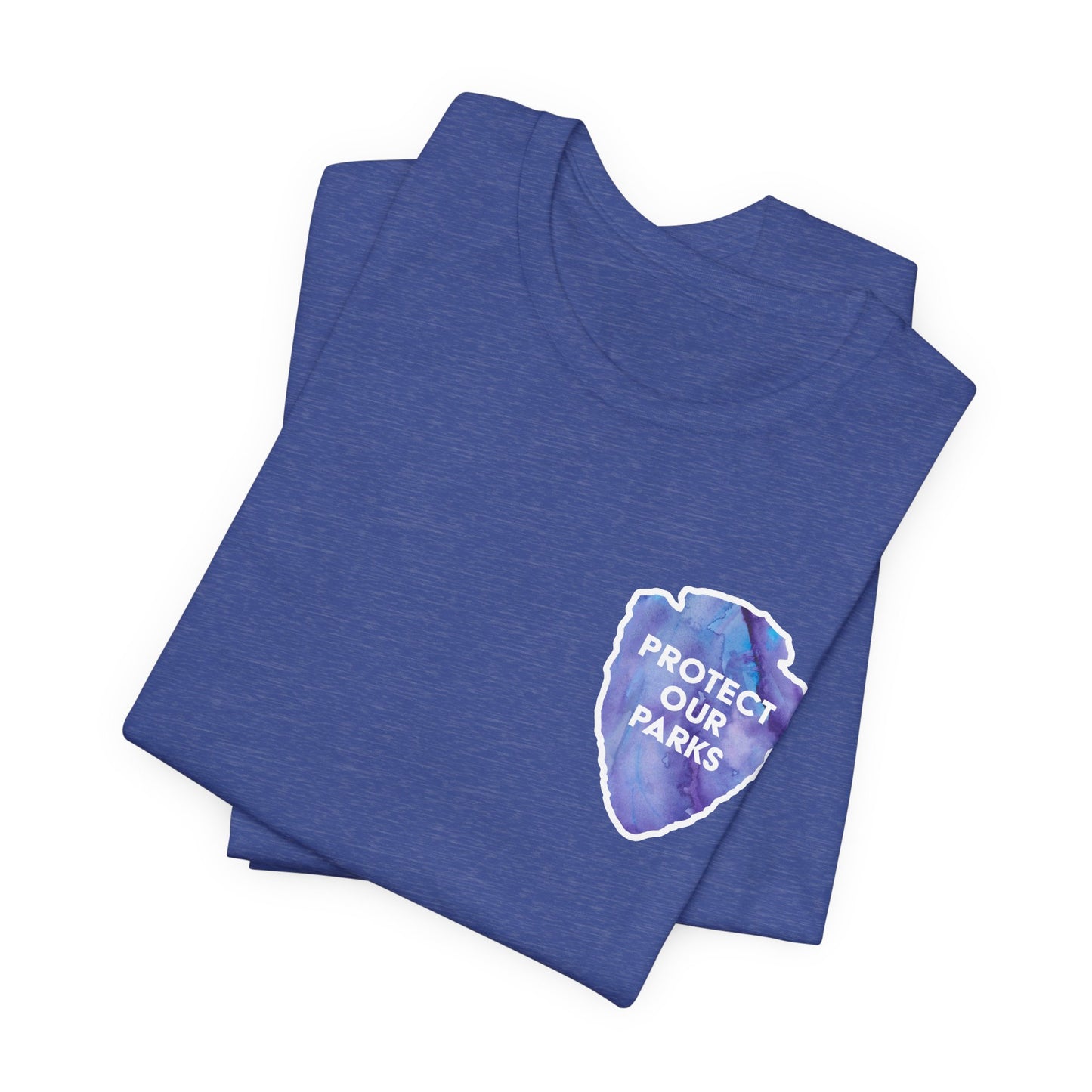 Protect Our Parks T-Shirt – National Parks-Inspired Watercolor Tee - Purple Watercolor| Bella+Canvas