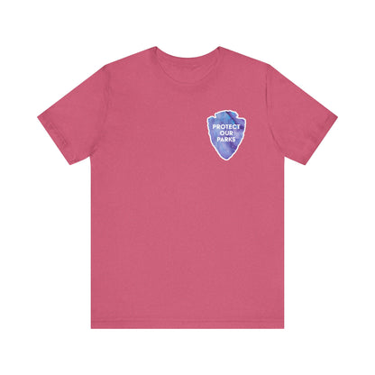 Protect Our Parks T-Shirt – National Parks-Inspired Watercolor Tee - Purple Watercolor| Bella+Canvas