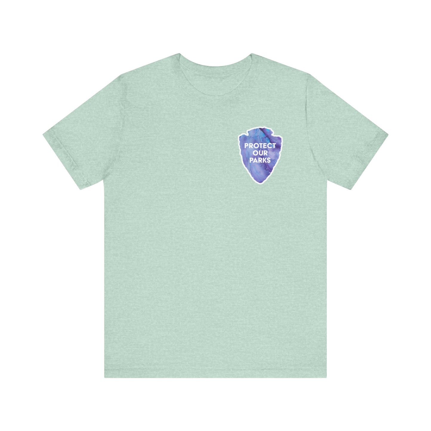 Protect Our Parks T-Shirt – National Parks-Inspired Watercolor Tee - Purple Watercolor| Bella+Canvas