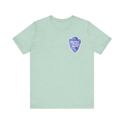 Protect Our Parks T-Shirt – National Parks-Inspired Watercolor Tee - Purple Watercolor| Bella+Canvas