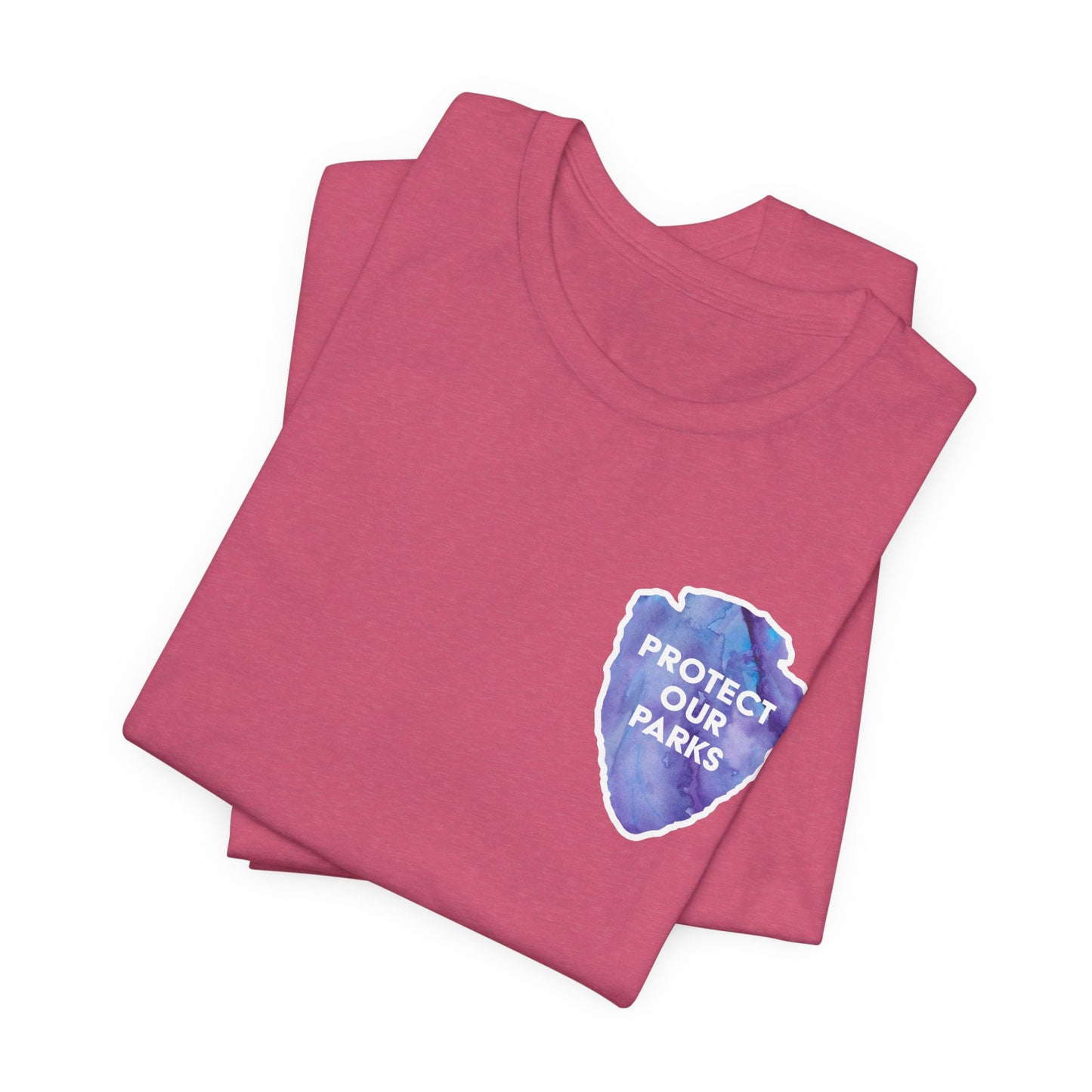 Protect Our Parks T-Shirt – National Parks-Inspired Watercolor Tee - Purple Watercolor| Bella+Canvas