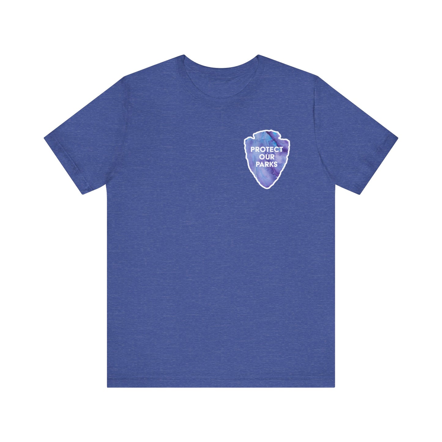 Protect Our Parks T-Shirt – National Parks-Inspired Watercolor Tee - Purple Watercolor| Bella+Canvas