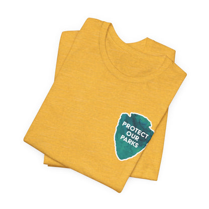 Protect Our Parks T-Shirt – National Parks-Inspired Watercolor Tee - Green Watercolor| Bella+Canvas