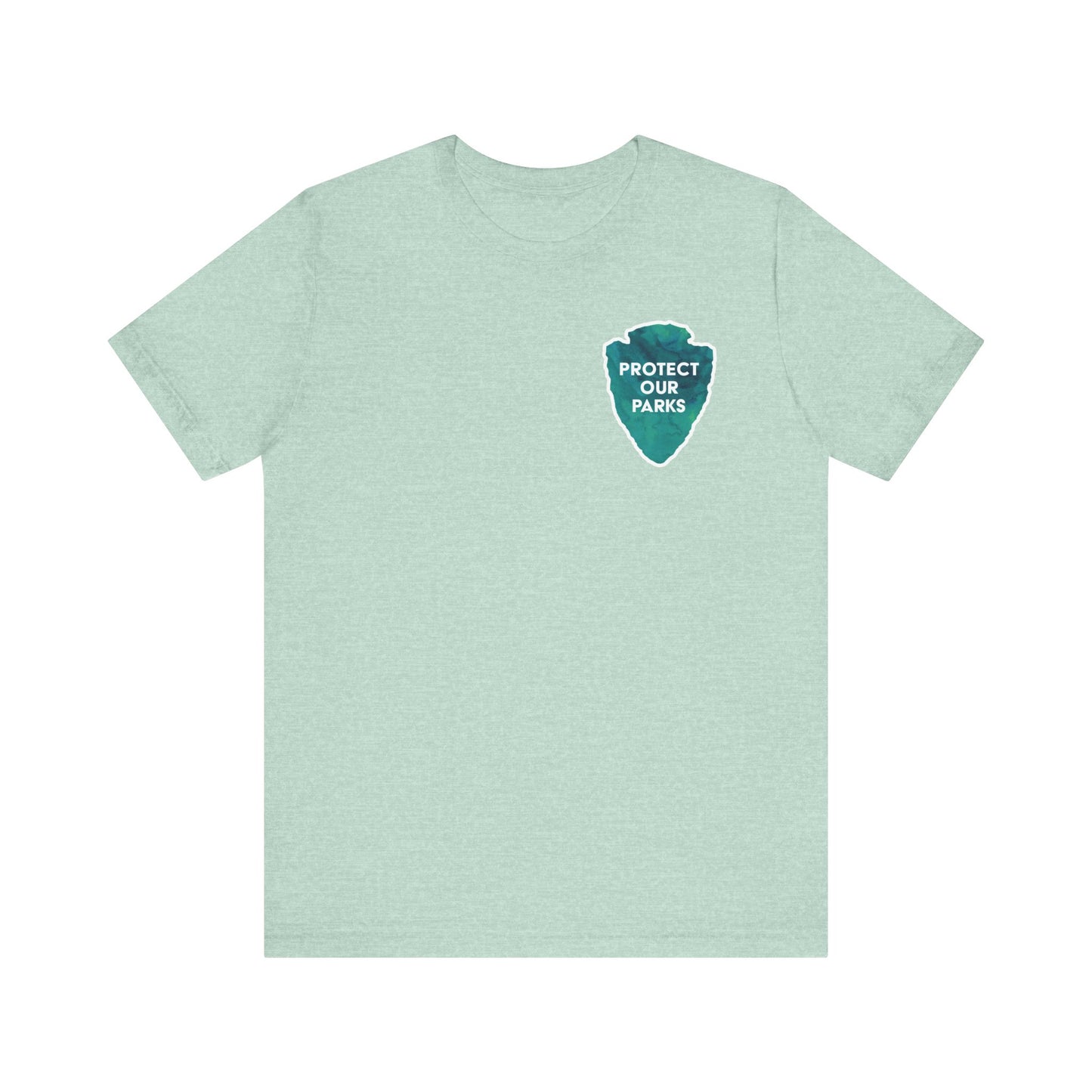 Protect Our Parks T-Shirt – National Parks-Inspired Watercolor Tee - Green Watercolor| Bella+Canvas