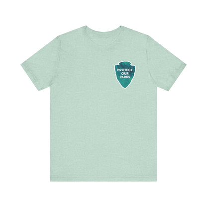 Protect Our Parks T-Shirt – National Parks-Inspired Watercolor Tee - Green Watercolor| Bella+Canvas