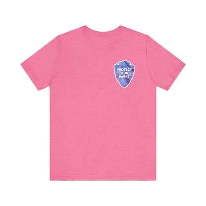 Protect Our Parks T-Shirt – National Parks-Inspired Watercolor Tee - Purple Watercolor| Bella+Canvas