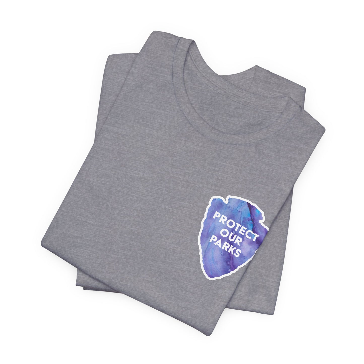 Protect Our Parks T-Shirt – National Parks-Inspired Watercolor Tee - Purple Watercolor| Bella+Canvas