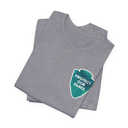Protect Our Parks T-Shirt – National Parks-Inspired Watercolor Tee - Green Watercolor| Bella+Canvas