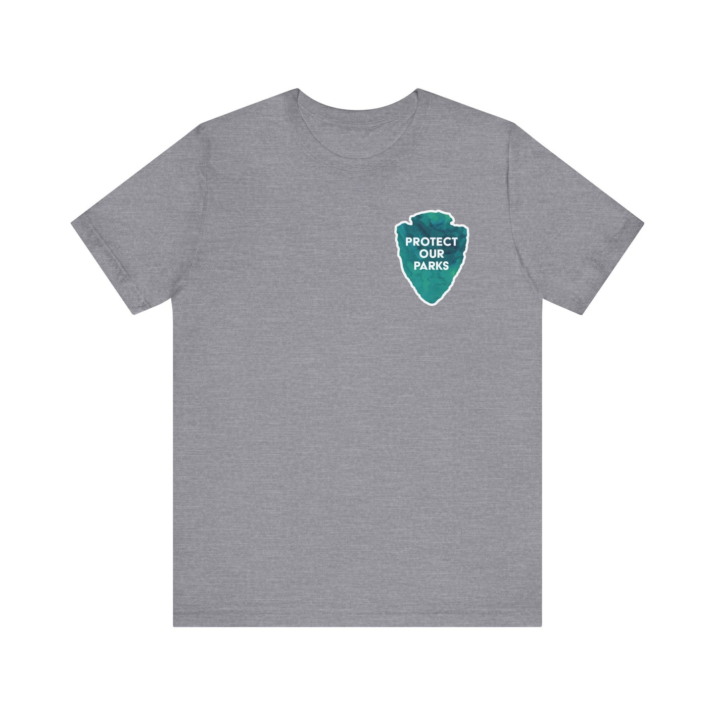 Protect Our Parks T-Shirt – National Parks-Inspired Watercolor Tee - Green Watercolor| Bella+Canvas